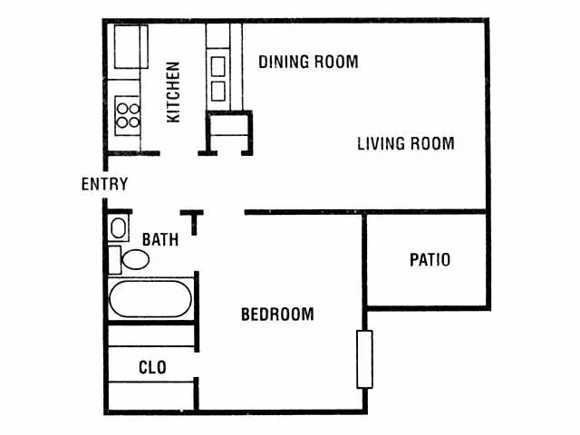 A5R 1x1 WD 3037 floor plan